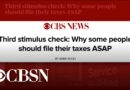 Why experts advise filing 2020 tax returns ASAP as Congress continues negotiating next round of s…
