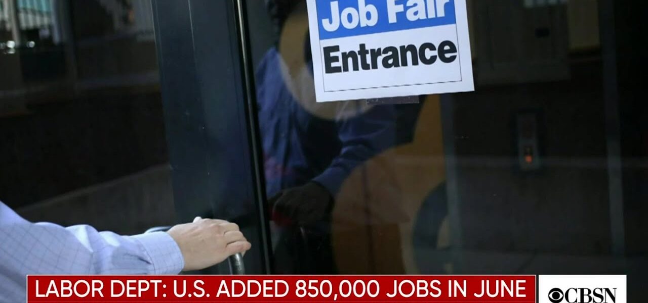 Breaking down June jobs report numbers