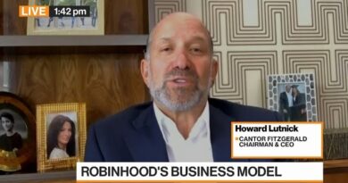 Cantor Fitzgerald CEO Lutnick on Robinhood, Tesla, Bitcoin