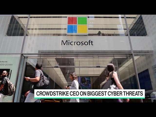 Crowdstrike CEO: Microsoft’s Software Causes Cyber Security Issues