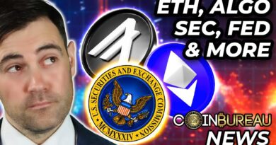 Crypto News: ETH, ALGO, Tron, SEC, Fed Moves & MORE!