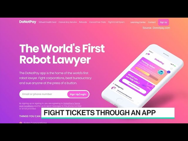 DoNotPay.com CEO Browder on World’s First Robot Lawyer