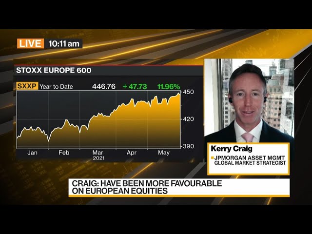 European Stocks’ Valuations ‘Somewhat Appealing’: JPMorgan