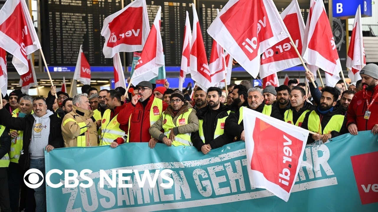German Airport Strike, China Imposes Sanctions And More