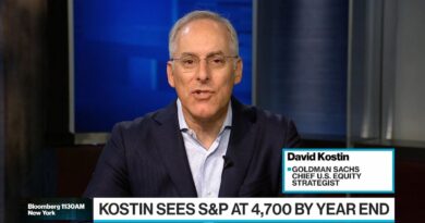 Goldman’s Kostin Sees S&P 500 at 4,900 Next Year