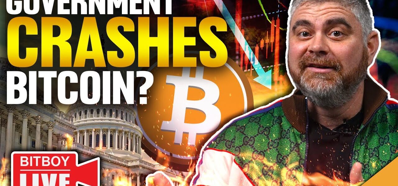 Government CRASHES Bitcoin? (SEC SUFFERS Massive Loss)