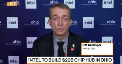 Intel CEO Gelsinger on ‘Massive’ New Hub, Chip Shortage