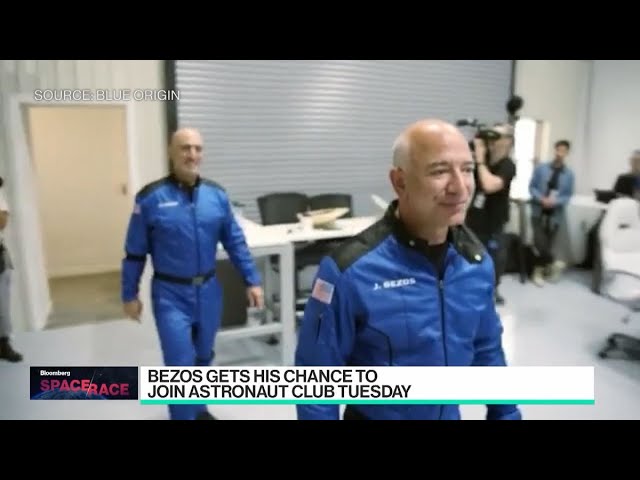 Jeff Bezos Prepares for Space Flight