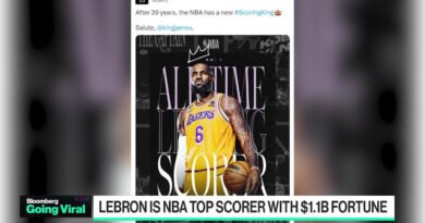 LeBron James is now worth .1 billion