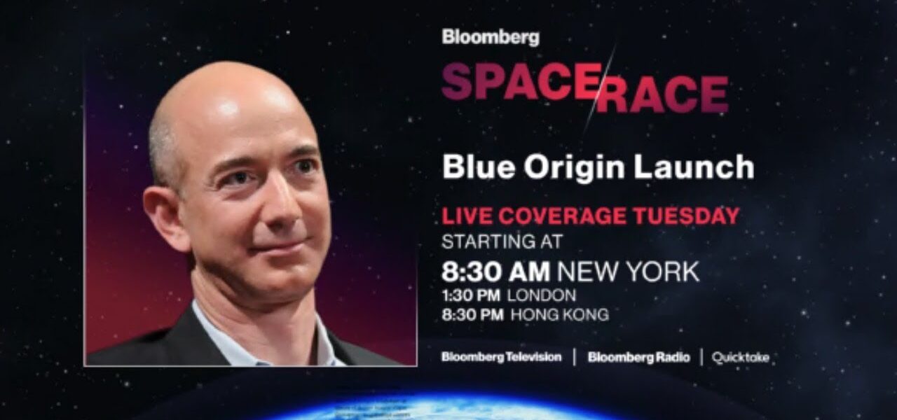 LIVE: Blue Origin Rocket Launches Jeff Bezos into Space