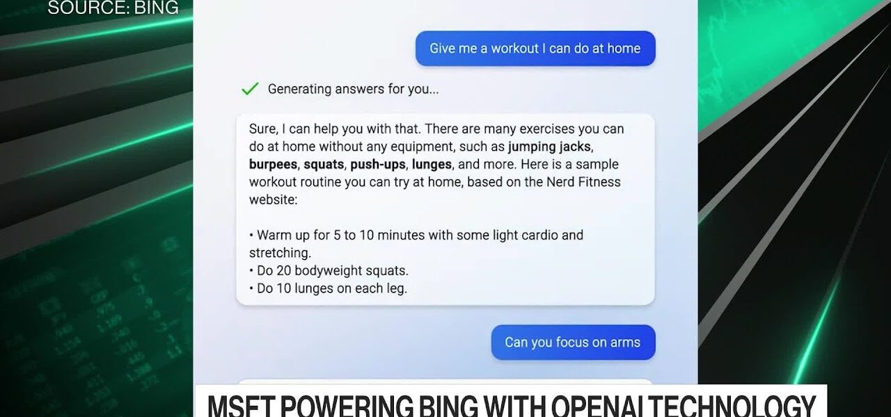 Microsoft Unveils OpenAI-Powered Bing Search Engine