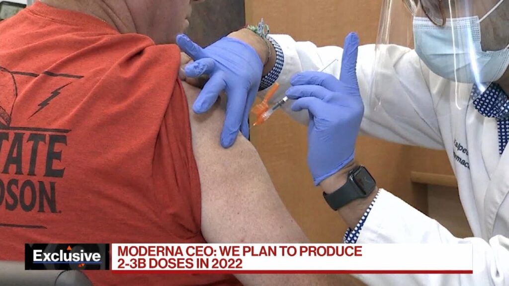 Moderna CEO Hopeful Americans Can Get Booster Shot Next Week