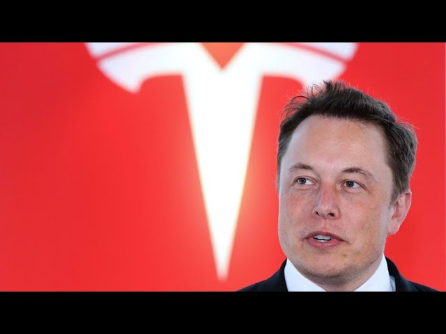 Musk Hits German Tesla Plant to Meet Merkel’s Would-Be Succesor