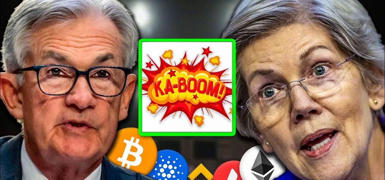 Elizabeth Warren SLAMS Jerome Powell.. Over 'Fed Rate Increases' 🗣️ [HEATED DEBATE]