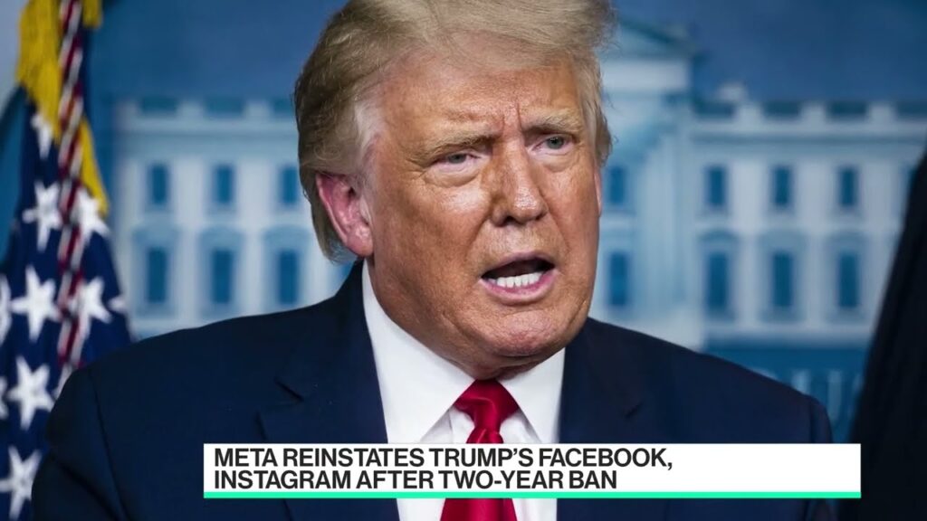 President Trump Is allowed back on Facebook