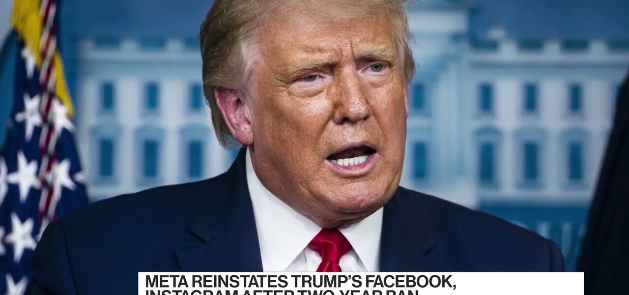 President Trump Is allowed back on Facebook