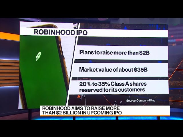 Robinhood Aims to Raise More Than  Billion in IPO