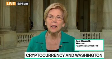 Senator Warren Says ‘Wild West’ of Cryptos Needs Regulation