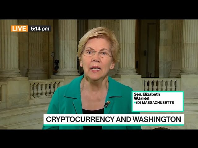 Senator Warren Says ‘Wild West’ of Cryptos Needs Regulation