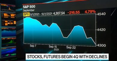 Stocks Sink in September, S&P Posts Worst Month Since March