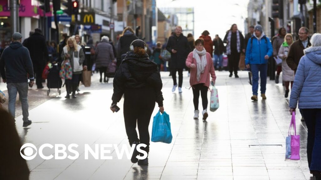 U.K. economy shrinks as inflation rises and workers go on strike