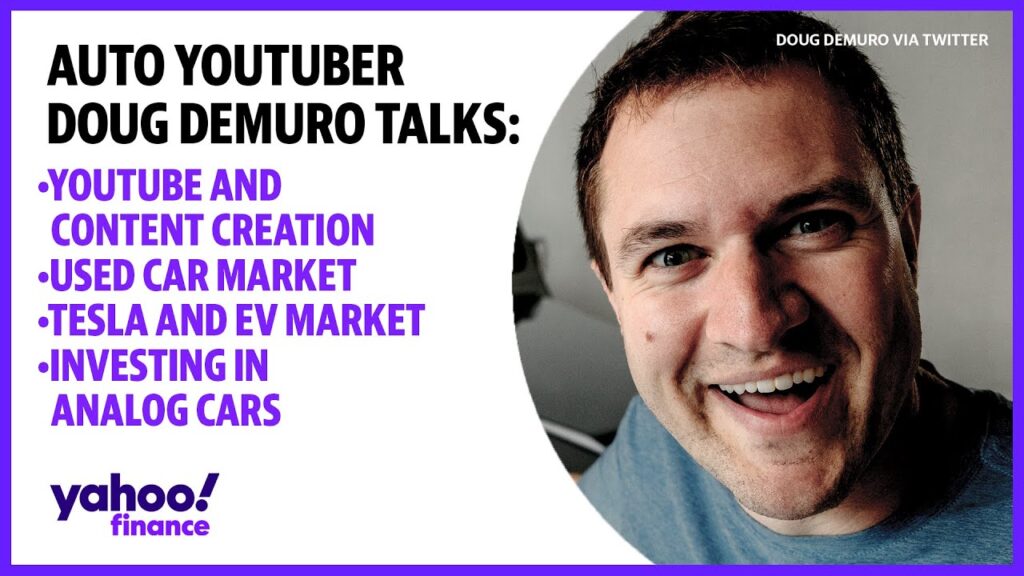 Cars & Bids founder Doug DeMuro talks YouTube, Tesla and EVs, used car market, plus analog cars