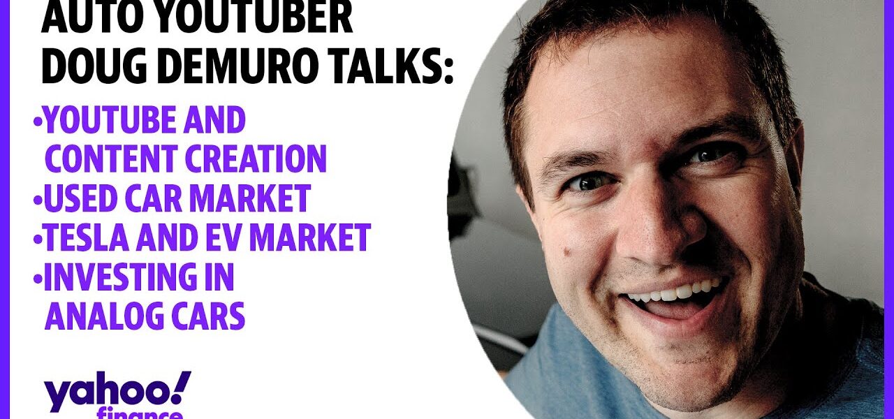 Cars & Bids founder Doug DeMuro talks YouTube, Tesla and EVs, used car market, plus analog cars