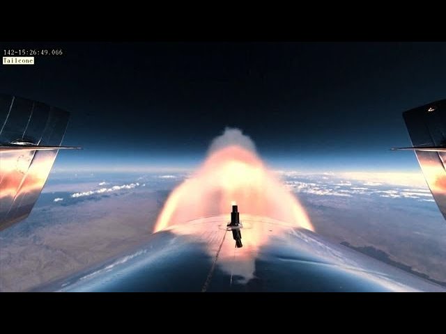 Watch: Virgin Galactic’s Unity Reaches Space