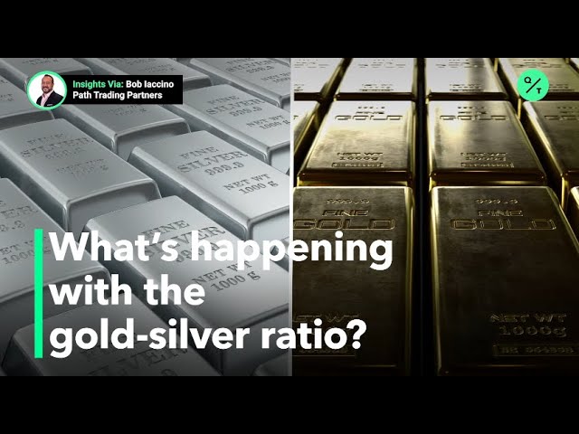 The gold-silver ratio is finally getting back to some semblance of normal.