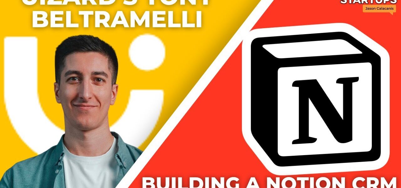 Uizard’s Tony Beltramelli on text-to-UI & PMF + building a Notion CRM w/ Kelly Schricker | E1722