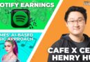 Spotify earnings, Grimes takes AI-based music approach + Cafe X CEO Henry Hu | E1729