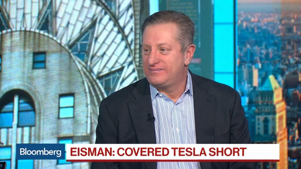 Big Short’s Steve Eisman Says He Covered Tesla Short `A While Ago’