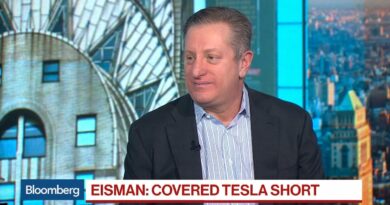 Big Short’s Steve Eisman Says He Covered Tesla Short `A While Ago’