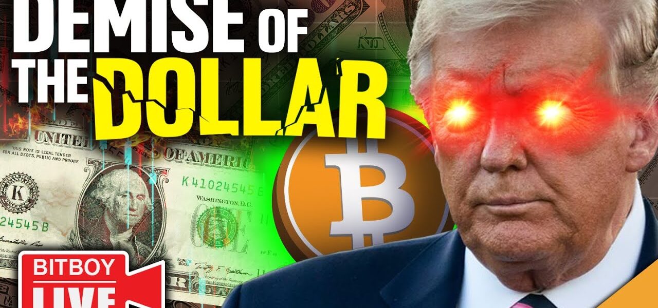 Bitcoin Prepares For MASSIVE Move! (Trump Predicts The Dollar’s DEMISE)