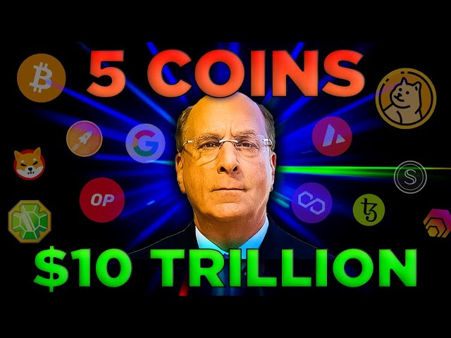 BlackRock CEO Larry Fink SECRETLY INVESTING in Ethereum & 5 Crypto Coins