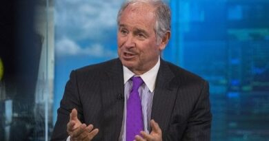 Blackstone’s Schwarzman on Economic Recovery, Banking Industry