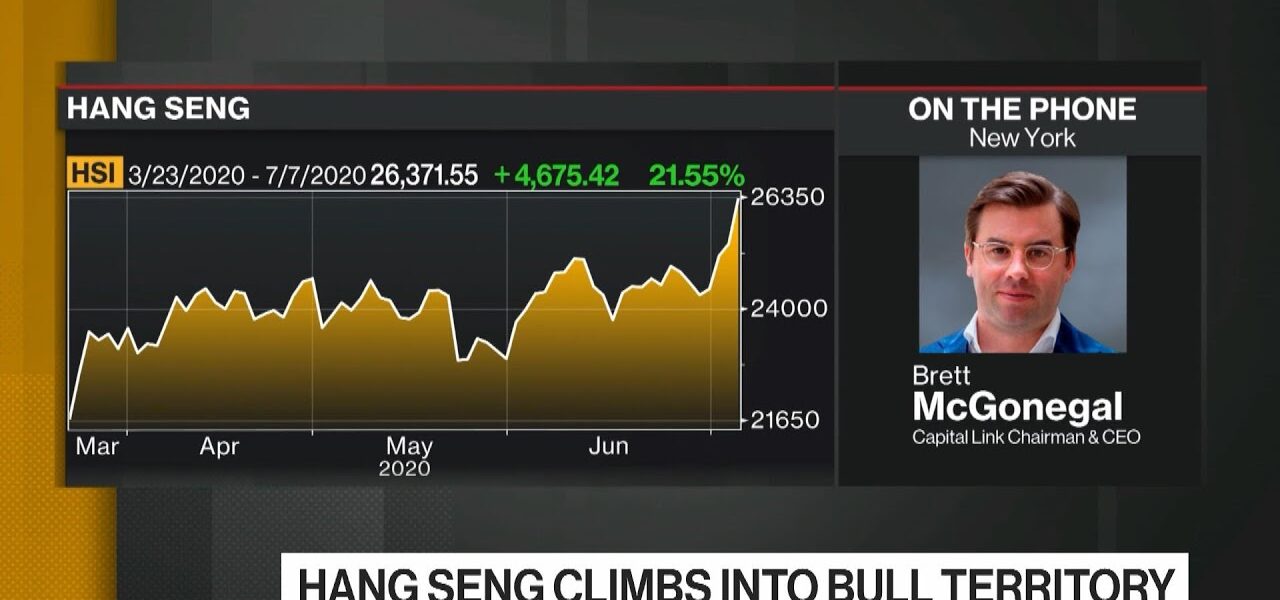 Chinese Stocks May Move Up About 20%, Capital Link’s McGonegal Says