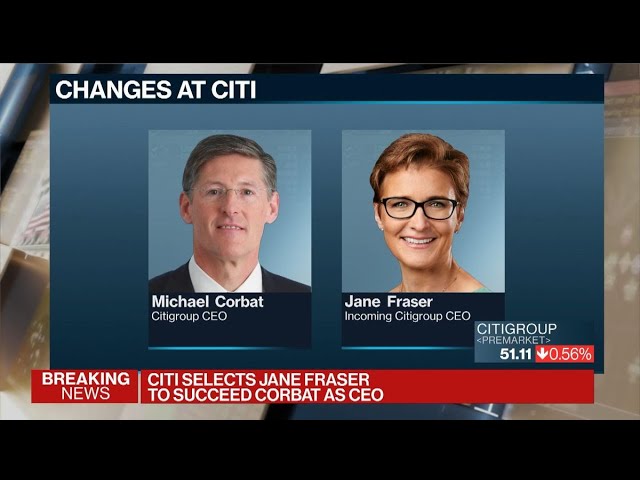 Citigroup Picks Jane Fraser to Become New CEO