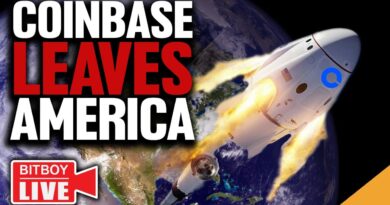 Coinbase Leaves America (SpaceX Explosion DUMPS Doge)