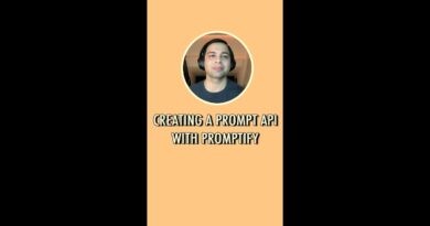 Create prompt APIs with Promptify