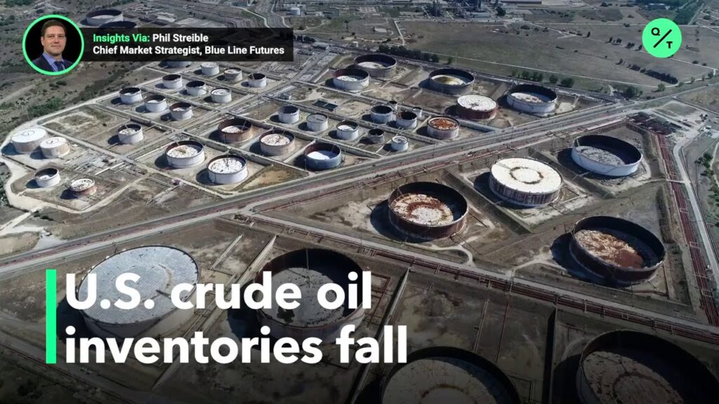 Crude oil supplies fall with lower driving demand