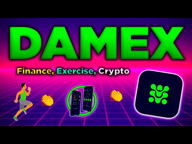 Damex App: Earn Altcoins while you Exercise!!! (Best Fitness Crypto App)