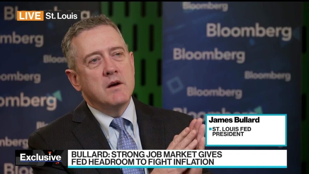 Fed’s Bullard: Markets Should ‘Listen to Me’ on Rates