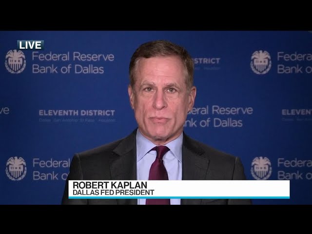 Fed’s Kaplan Sees Rates Near Zero for Up to Three Years