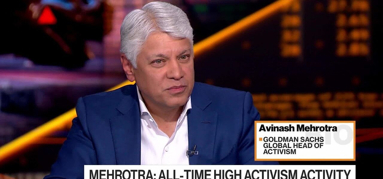 Goldman’s Mehrotra: Some Companies Are Facing a Swarm of Activists