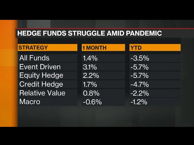 Hedge Funds Lose 3.5% in First Half of Year