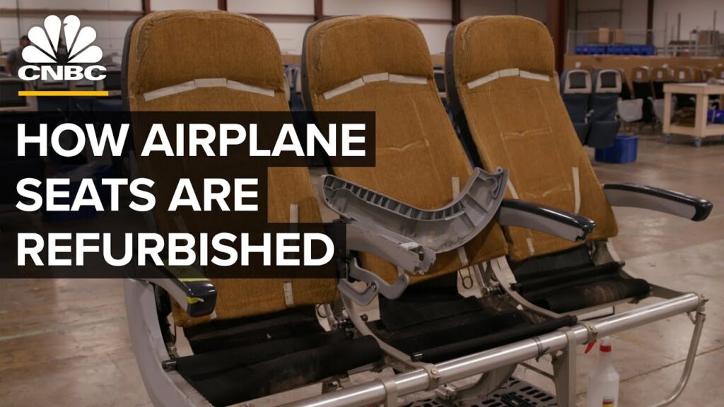 How Old, Nasty Airplane Seats Are Given A Second Life