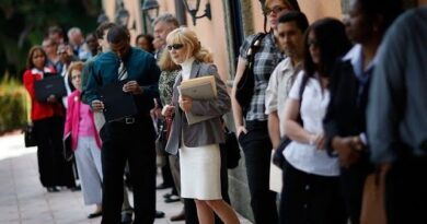 Initial Jobless Claims Rise for First Time in Six Weeks