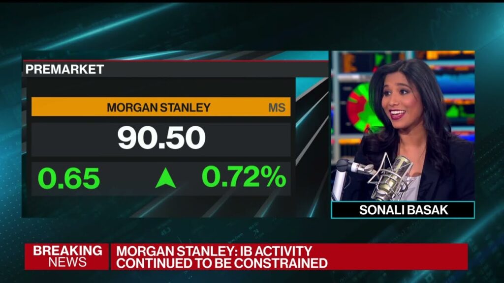 Investment banking slowdown hurts Morgan Stanley