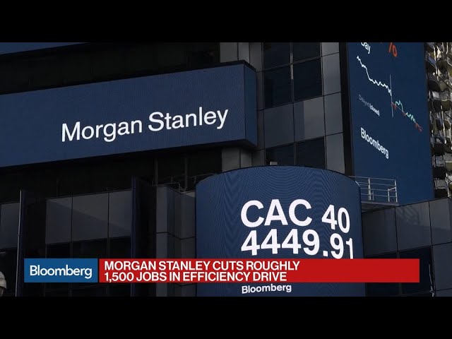 Morgan Stanley Cuts About 1,500 Jobs in Efficiency Drive